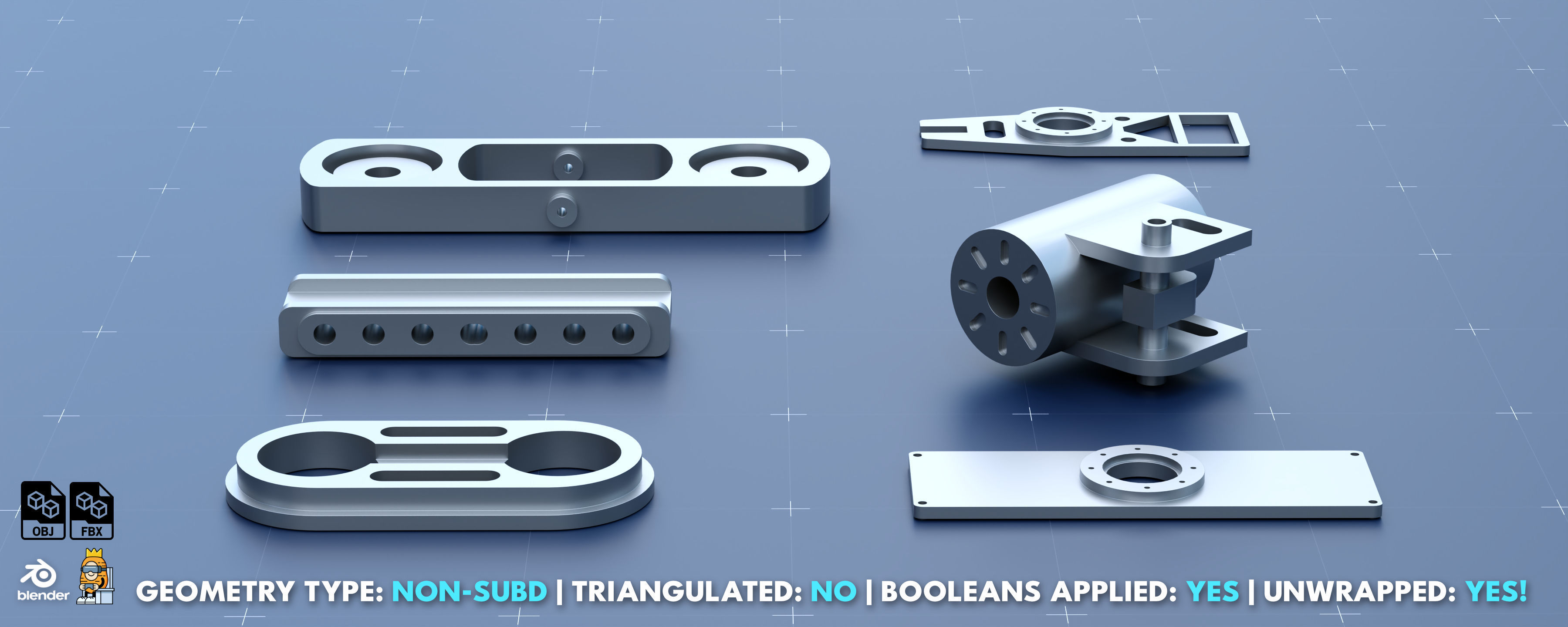 Factory Greeble Kitbash Pack 3 3D model_17