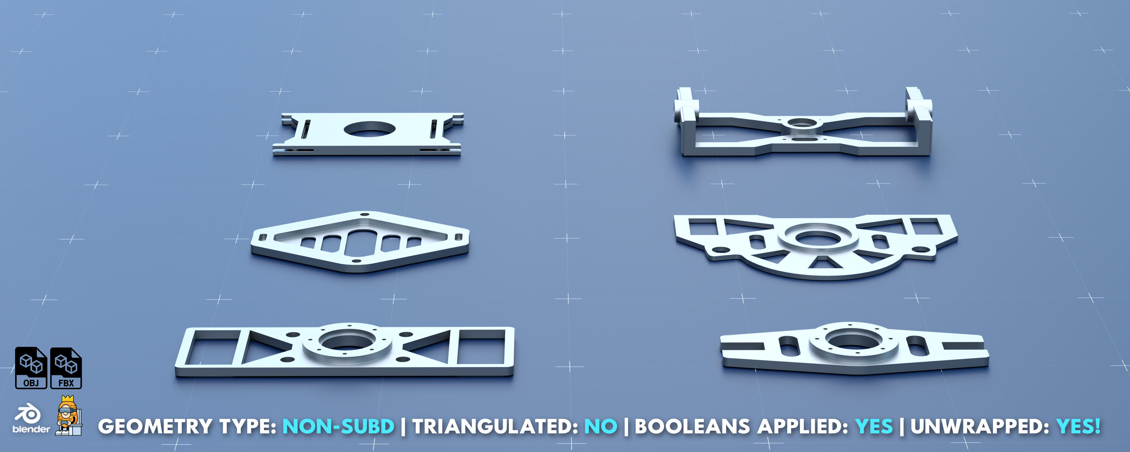 Factory Greeble Kitbash Pack 3 3D model_12