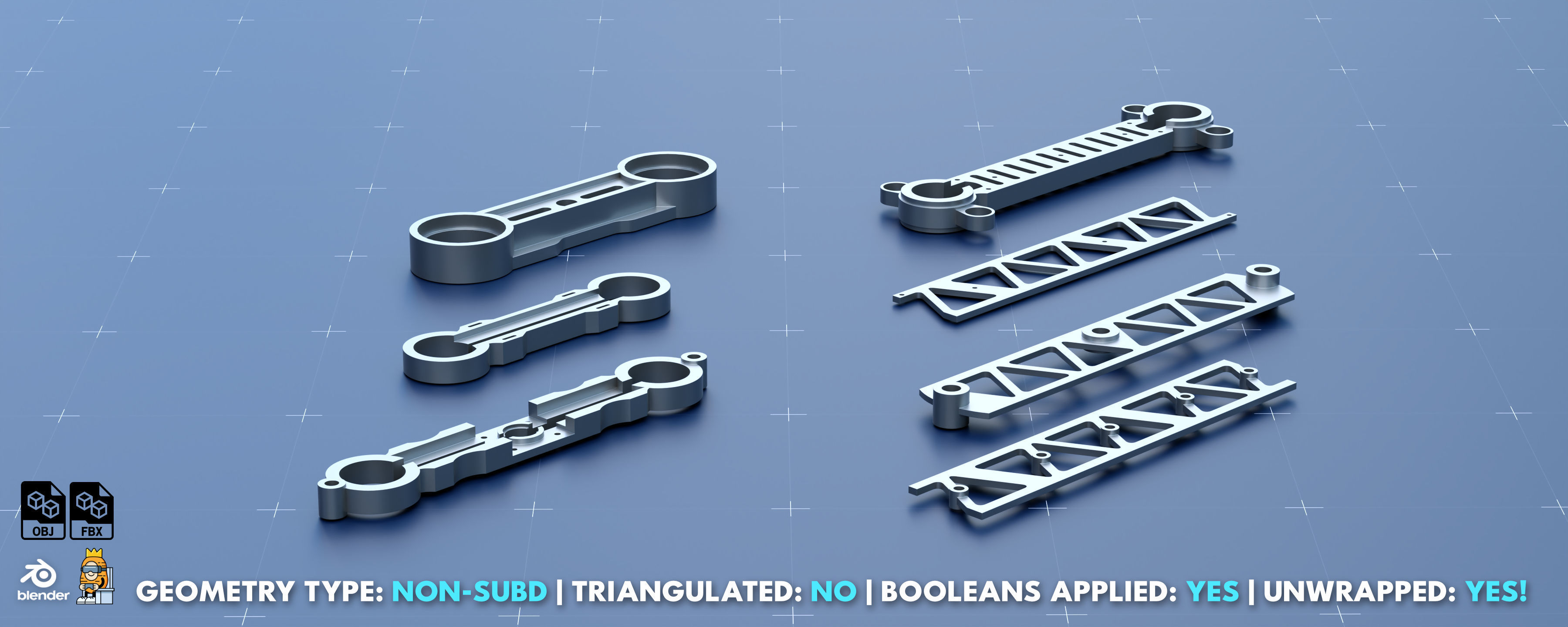 Factory Greeble Kitbash Pack 3 3D model_14