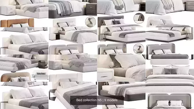Bed collection N5 