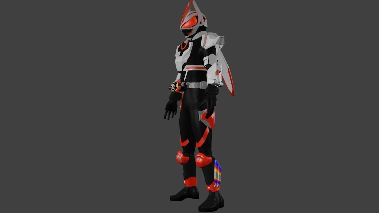 Kamen Rider Geats Magnum boost 3D model_2