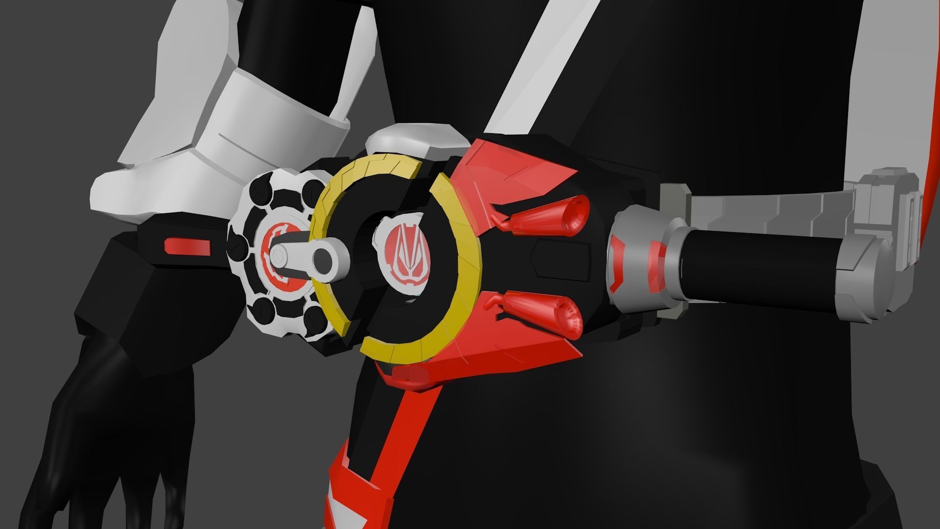 Kamen Rider Geats Magnum boost 3D model_1