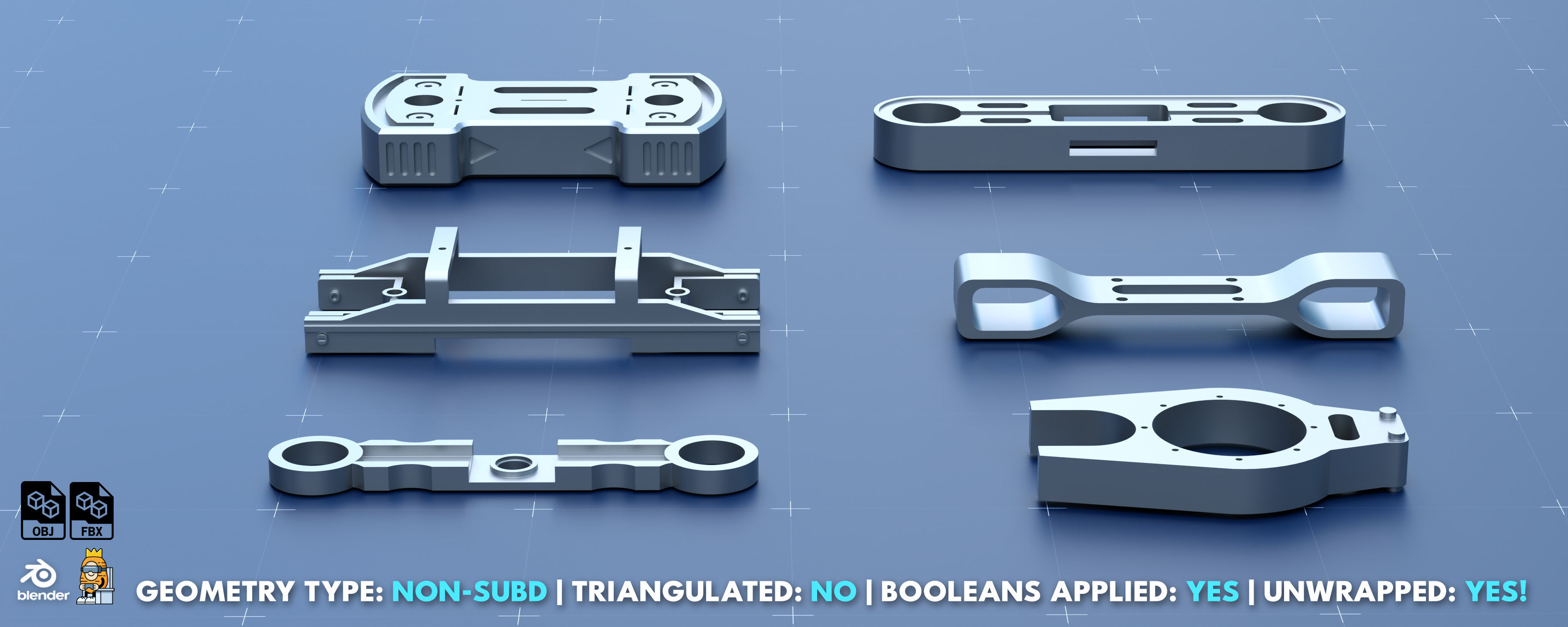 Factory Greeble Kitbash Pack 4 3D model_3