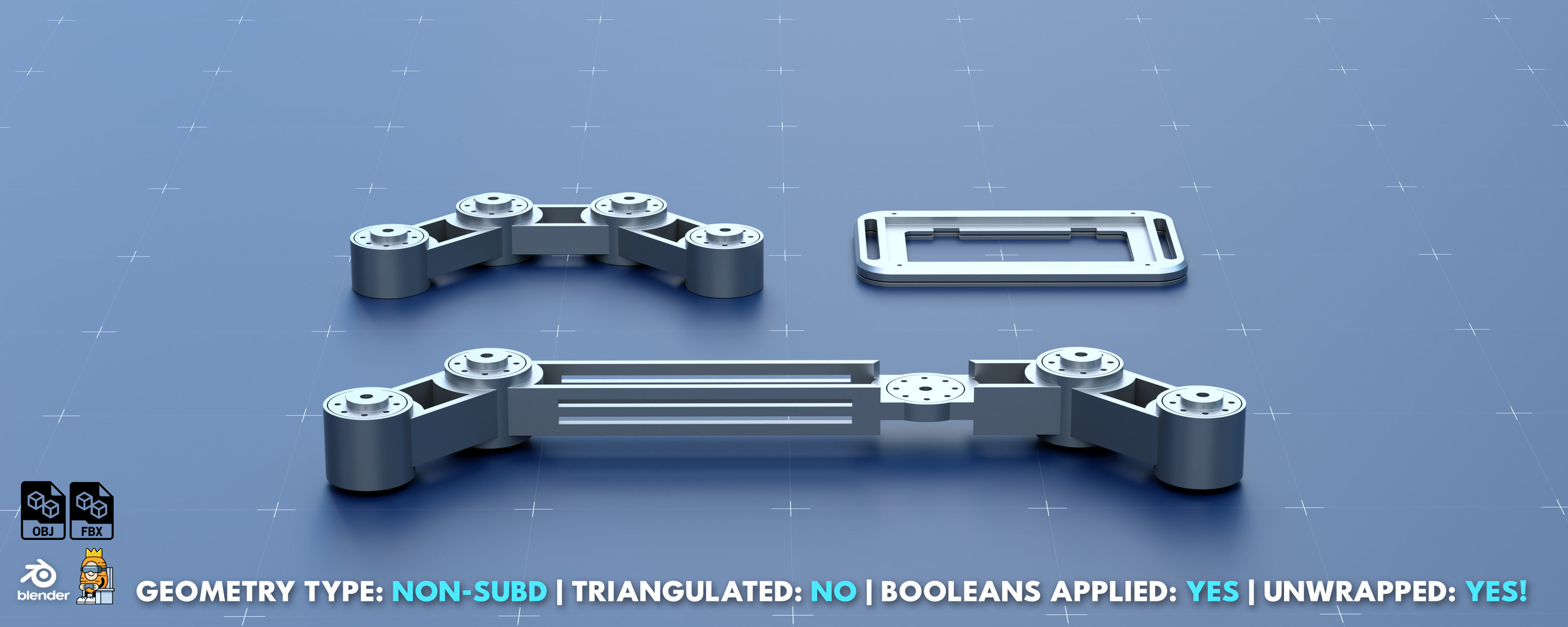 Factory Greeble Kitbash Pack 4 3D model_9