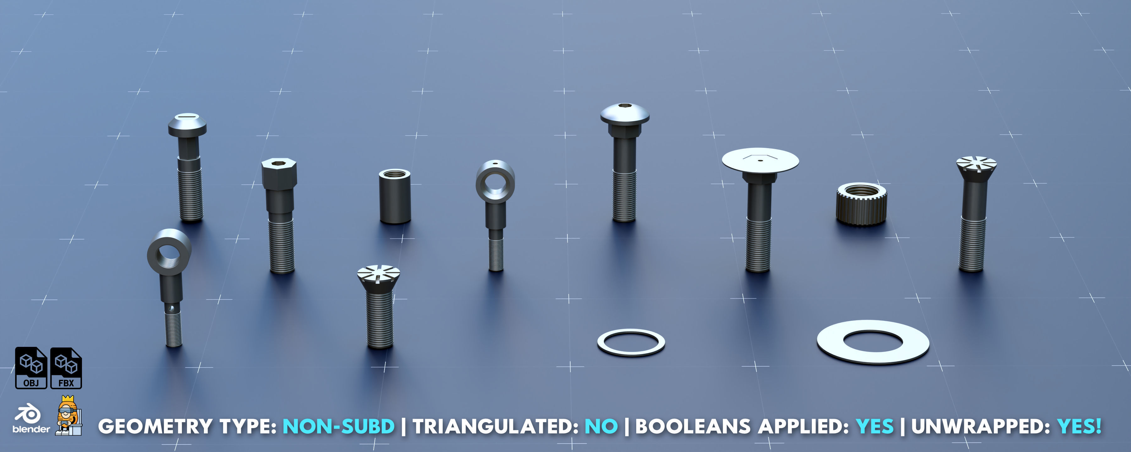 Factory Greeble Kitbash Pack 4 3D model_10