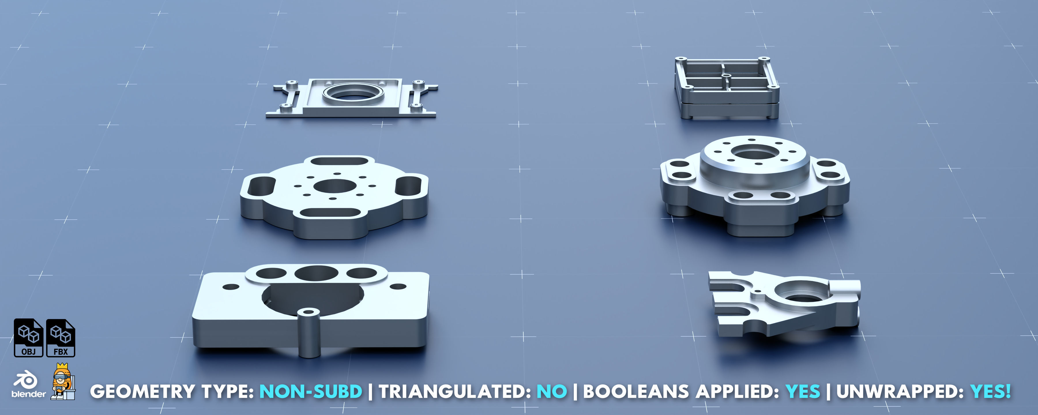 Factory Greeble Kitbash Pack 4 3D model_18