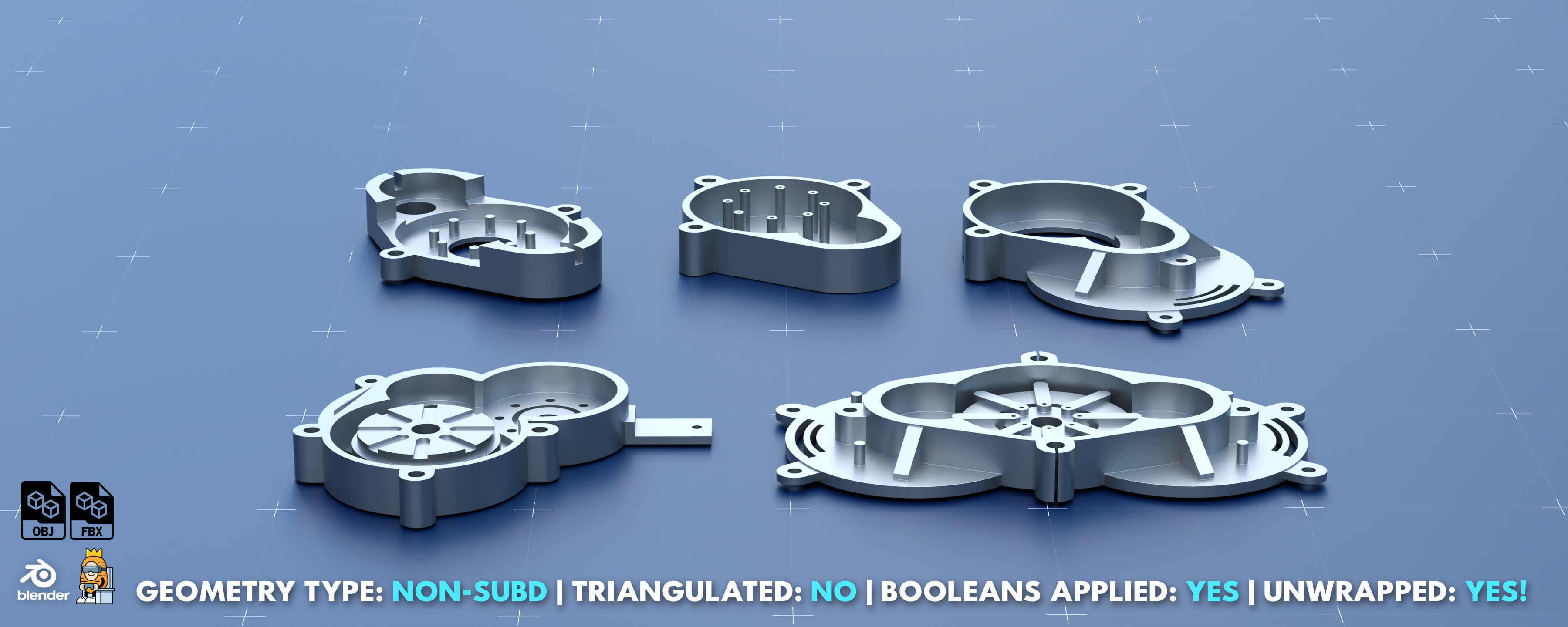 Factory Greeble Kitbash Pack 5 3D model_3