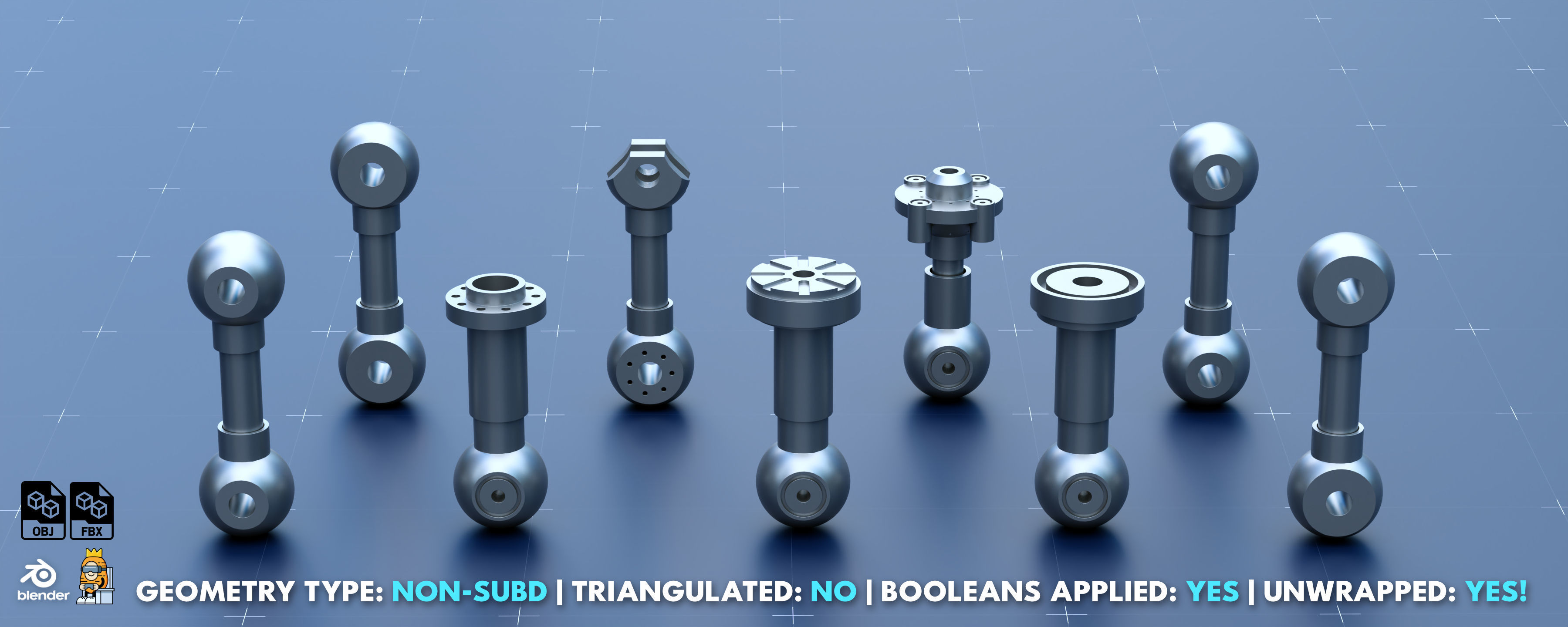 Factory Greeble Kitbash Pack 5 3D model_1