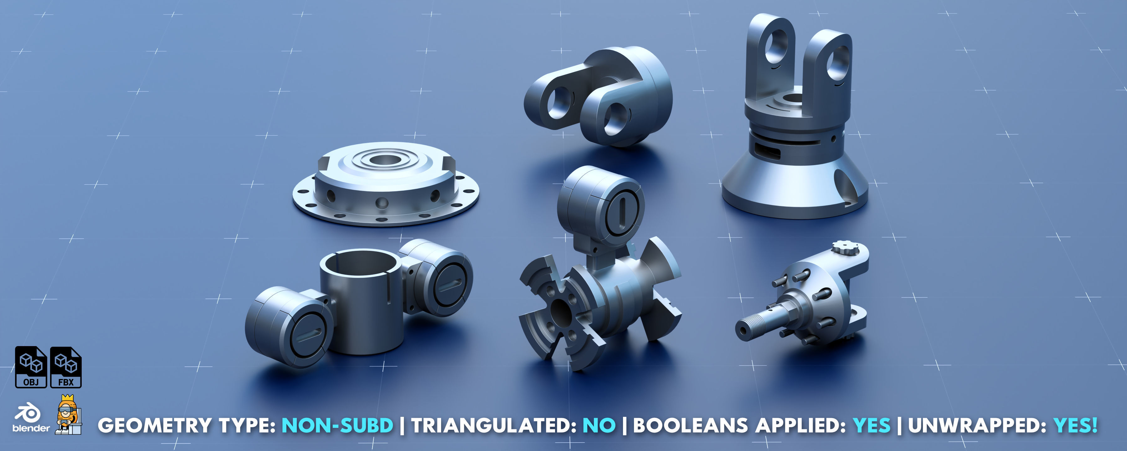 Factory Greeble Kitbash Pack 5 3D model_9