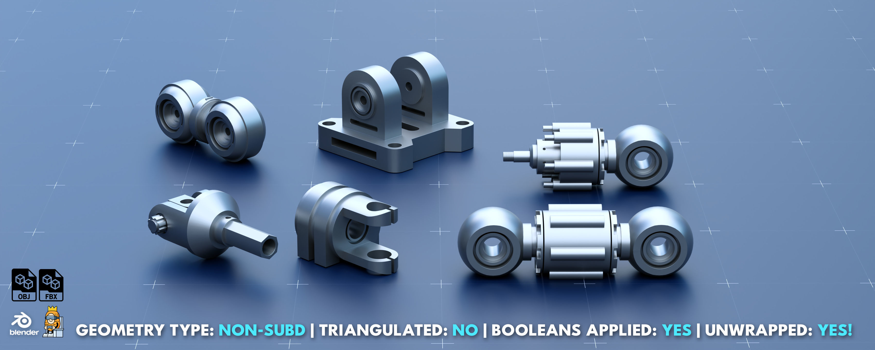 Factory Greeble Kitbash Pack 5 3D model_4