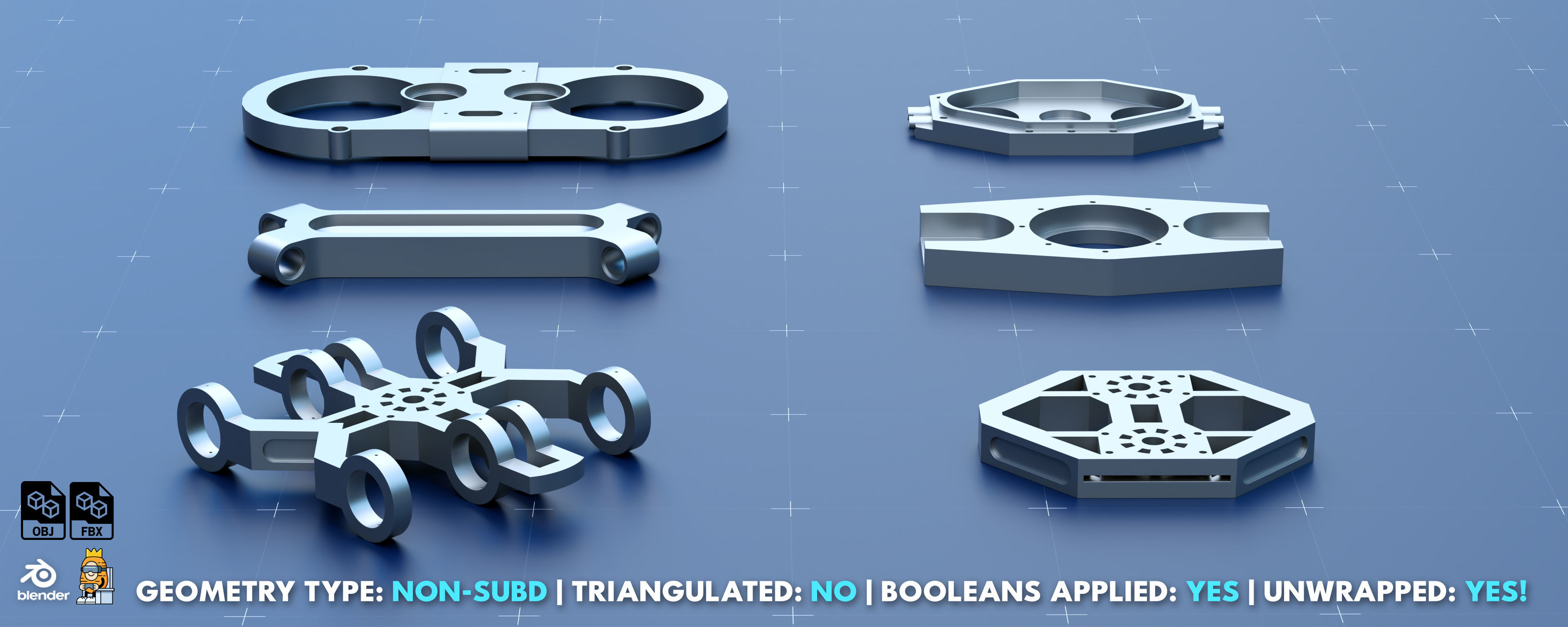 Factory Greeble Kitbash Pack 6 3D model_18