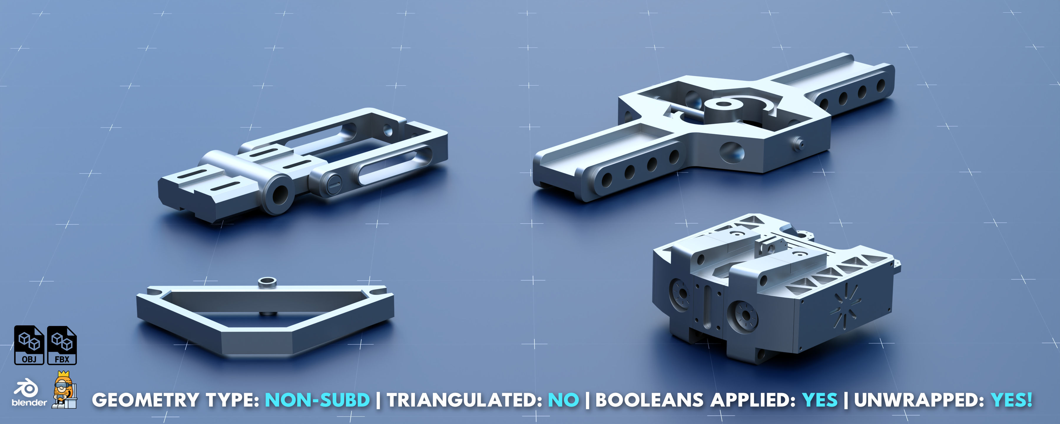 Factory Greeble Kitbash Pack 6 3D model_4