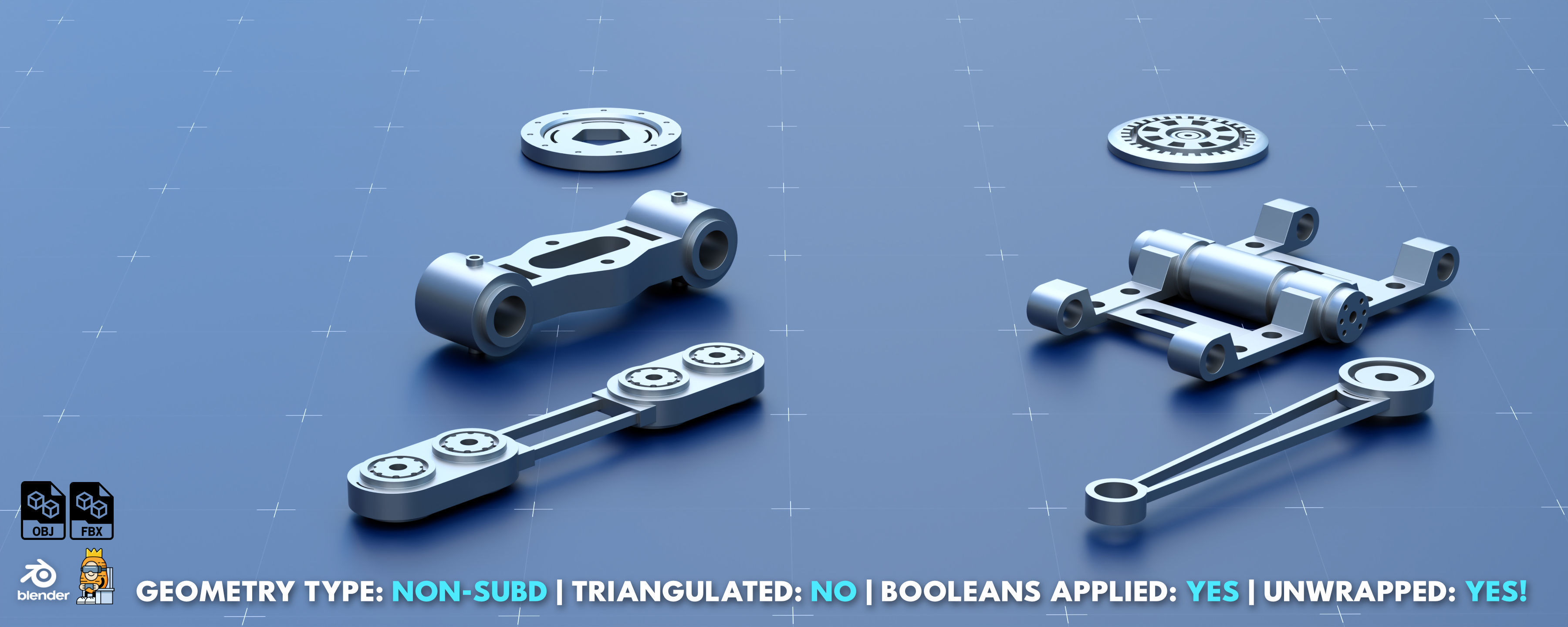 Factory Greeble Kitbash Pack 6 3D model_16