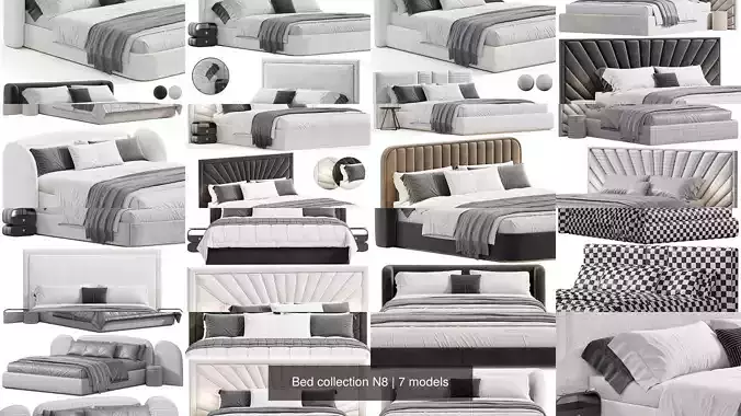 Bed collection N8
