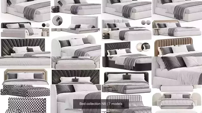 Bed collection N8 Bed collection N8
