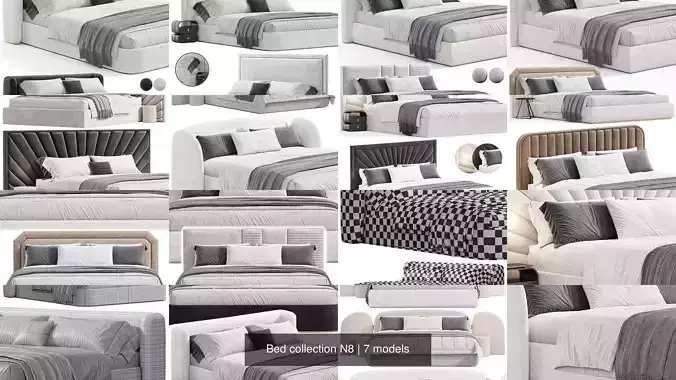 Bed collection N8