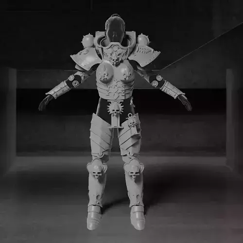 Sister of Battle Armor 3D print model