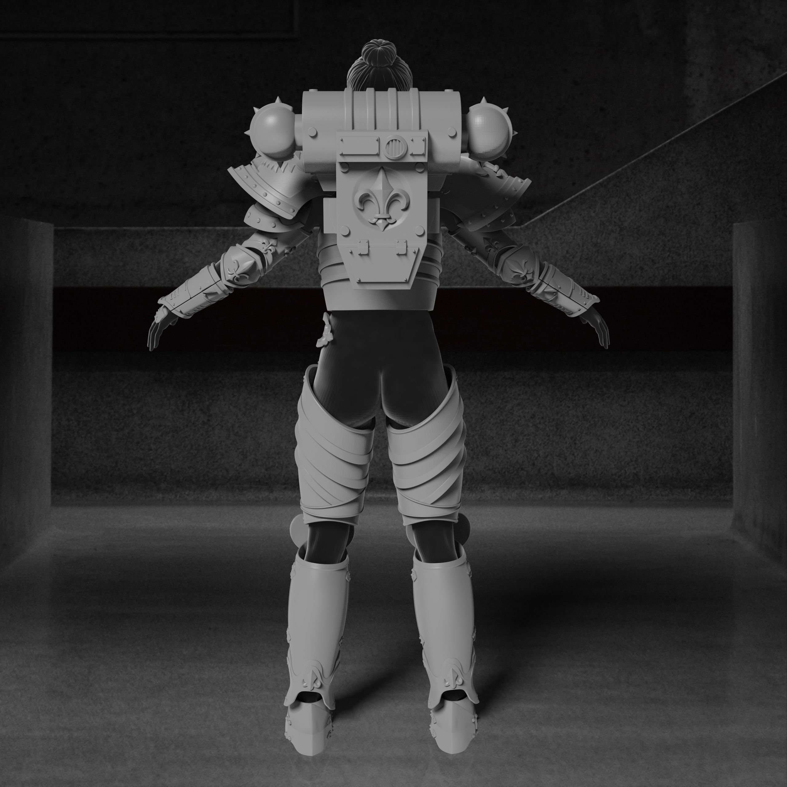 Sister of Battle Armor 3D print model_5