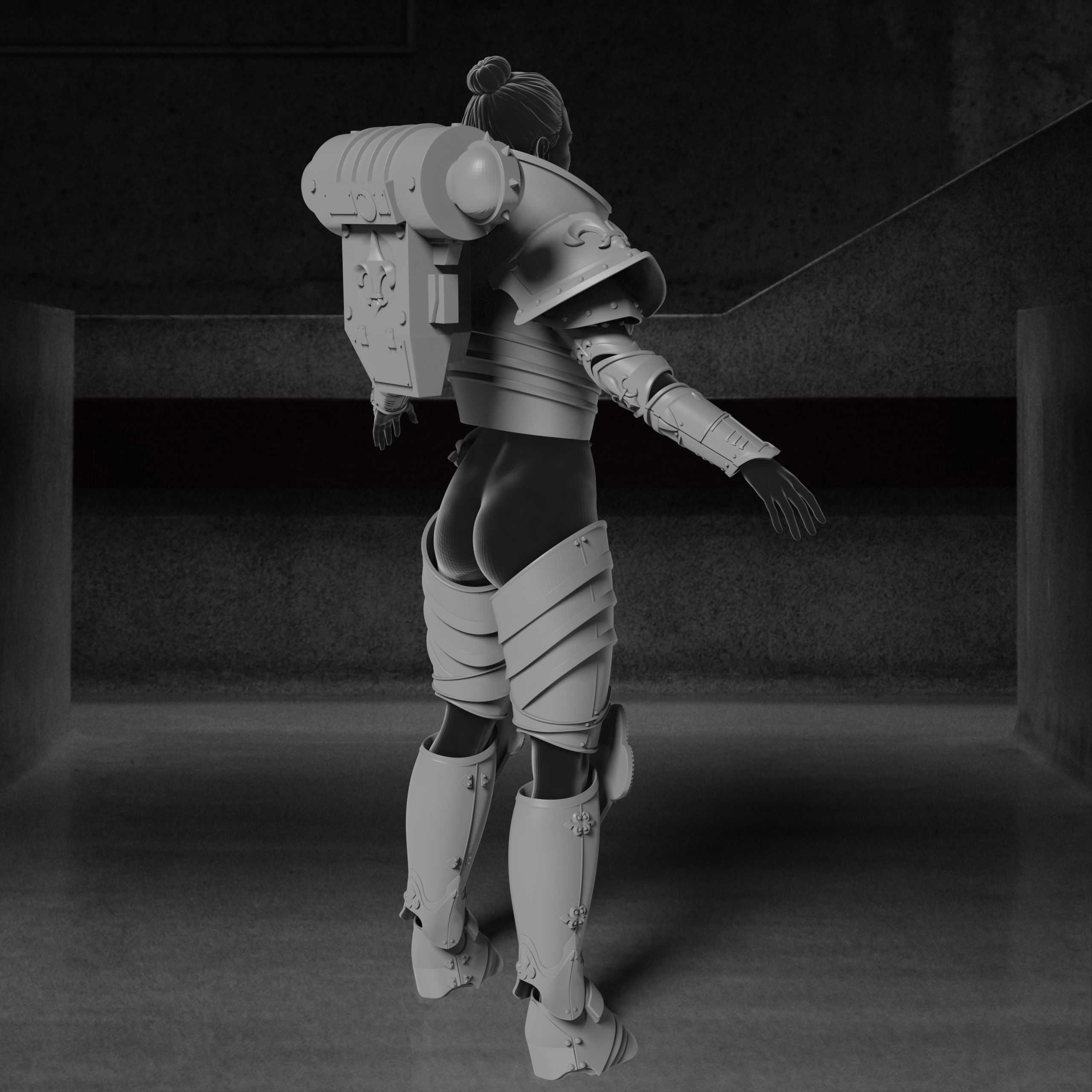 Sister of Battle Armor 3D print model_6