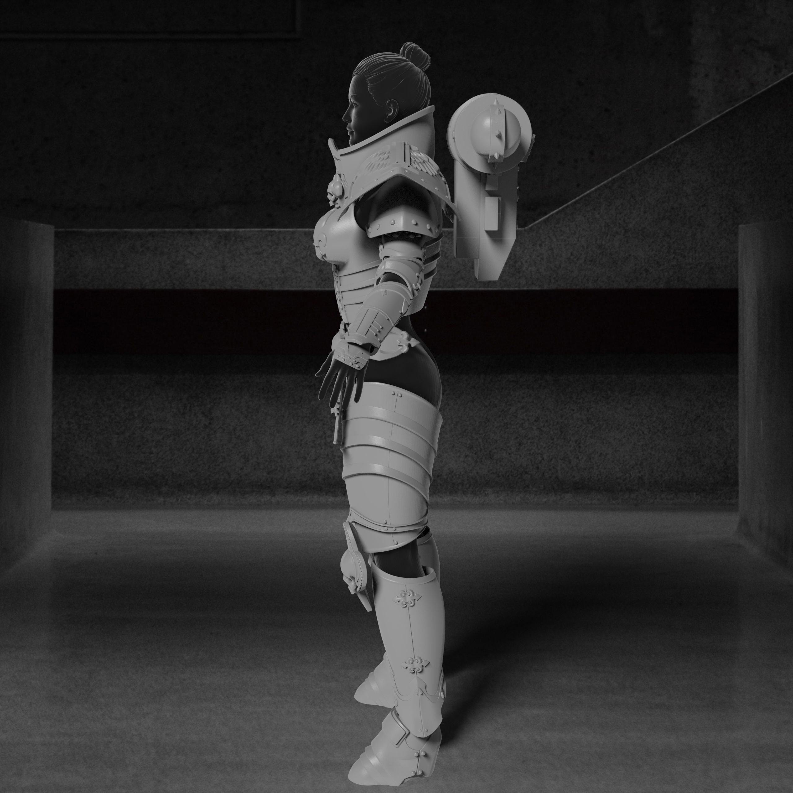 Sister of Battle Armor 3D print model_3