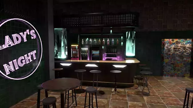 The bar