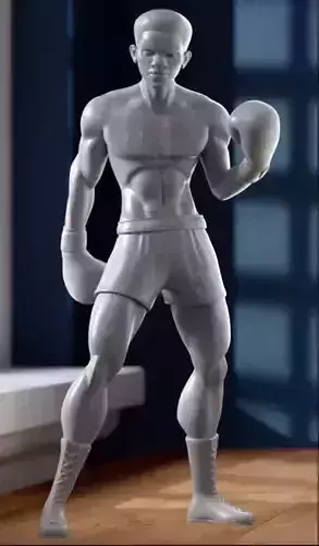 THE BOXER - FIGURINE-