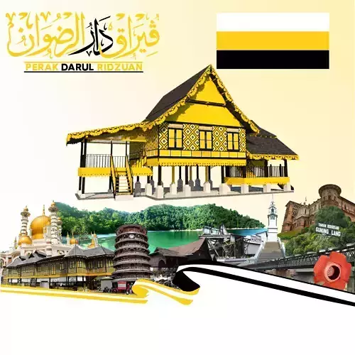 RUMAH TRADISIONAL MELAYU PERAK DARUL RIDZUAN