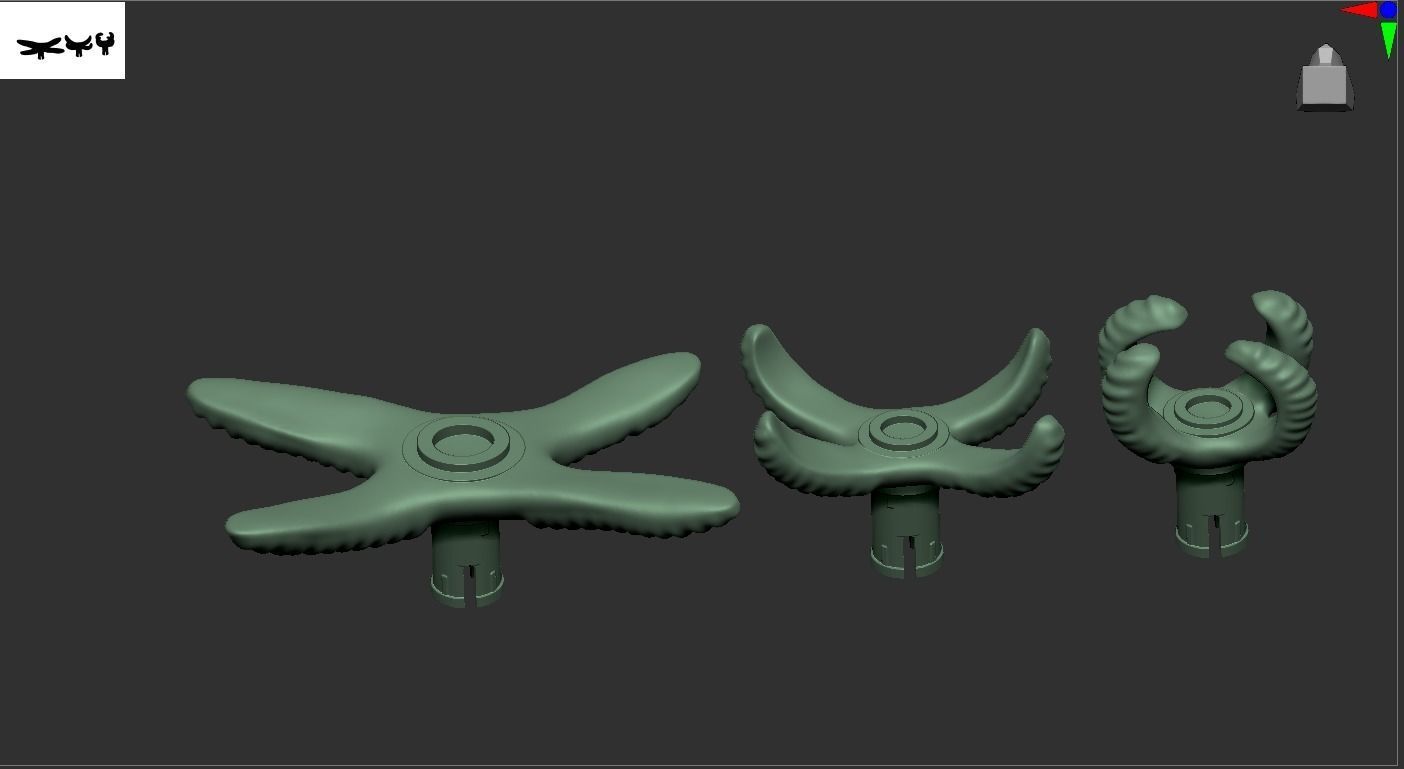 Spider-verse Olivia Octavius Doc Ock Kit for Marvel Legends kit 3D print model_5