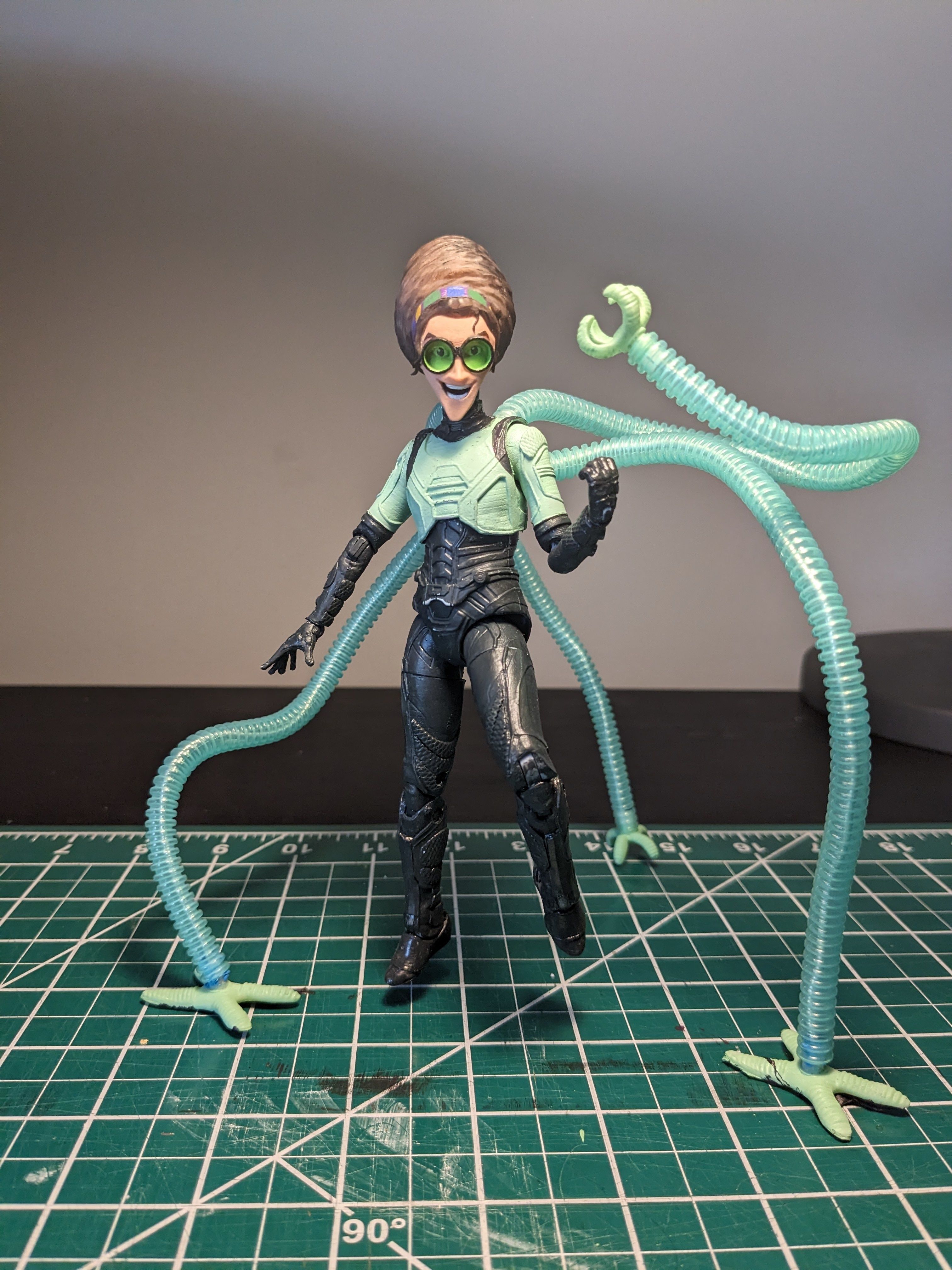 Spider-verse Olivia Octavius Doc Ock Kit for Marvel Legends kit 3D print model_7
