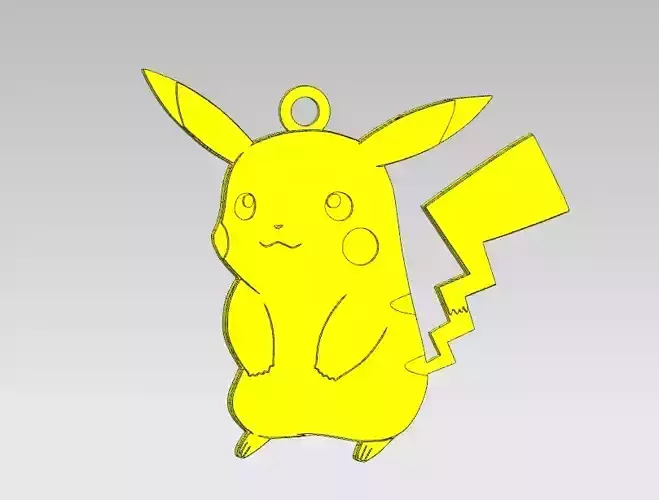 Pikachu Keychain
