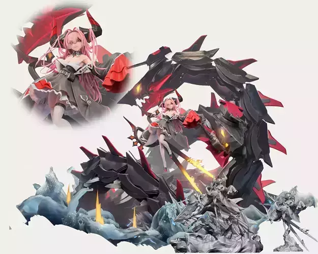 Azur Lane Prinz Rupprecht 3D print model