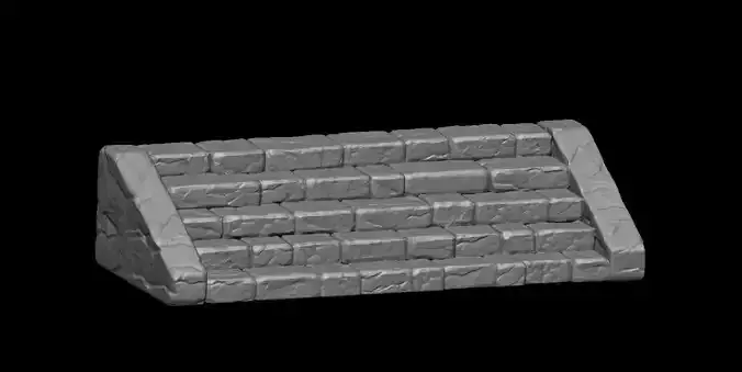 Staircase 3d printable model 3D print model