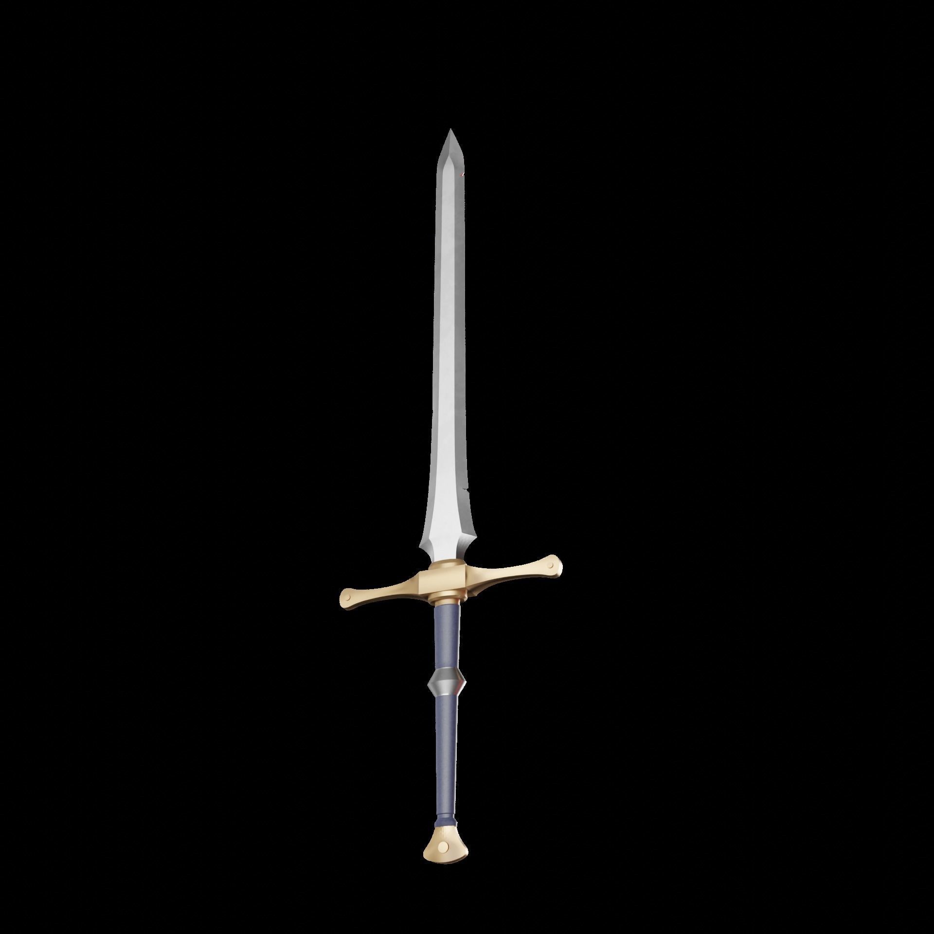 Soldiers Broadsword Zelda Tears of the Kingdom  3D print model_4