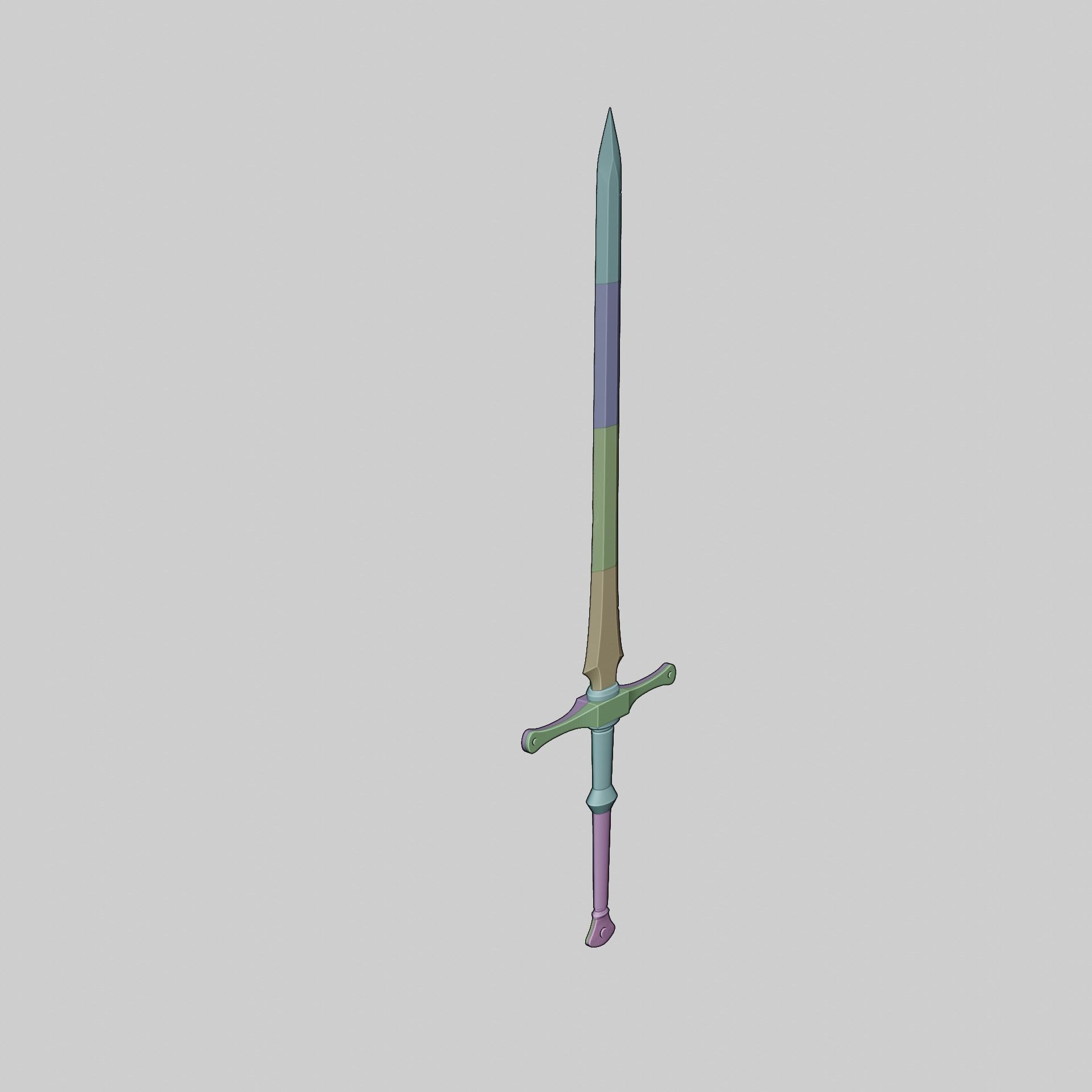 Soldiers Broadsword Zelda Tears of the Kingdom  3D print model_10