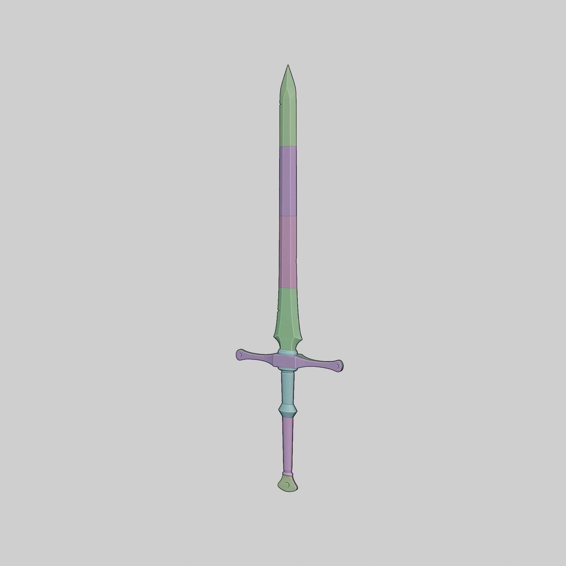 Soldiers Broadsword Zelda Tears of the Kingdom  3D print model_11