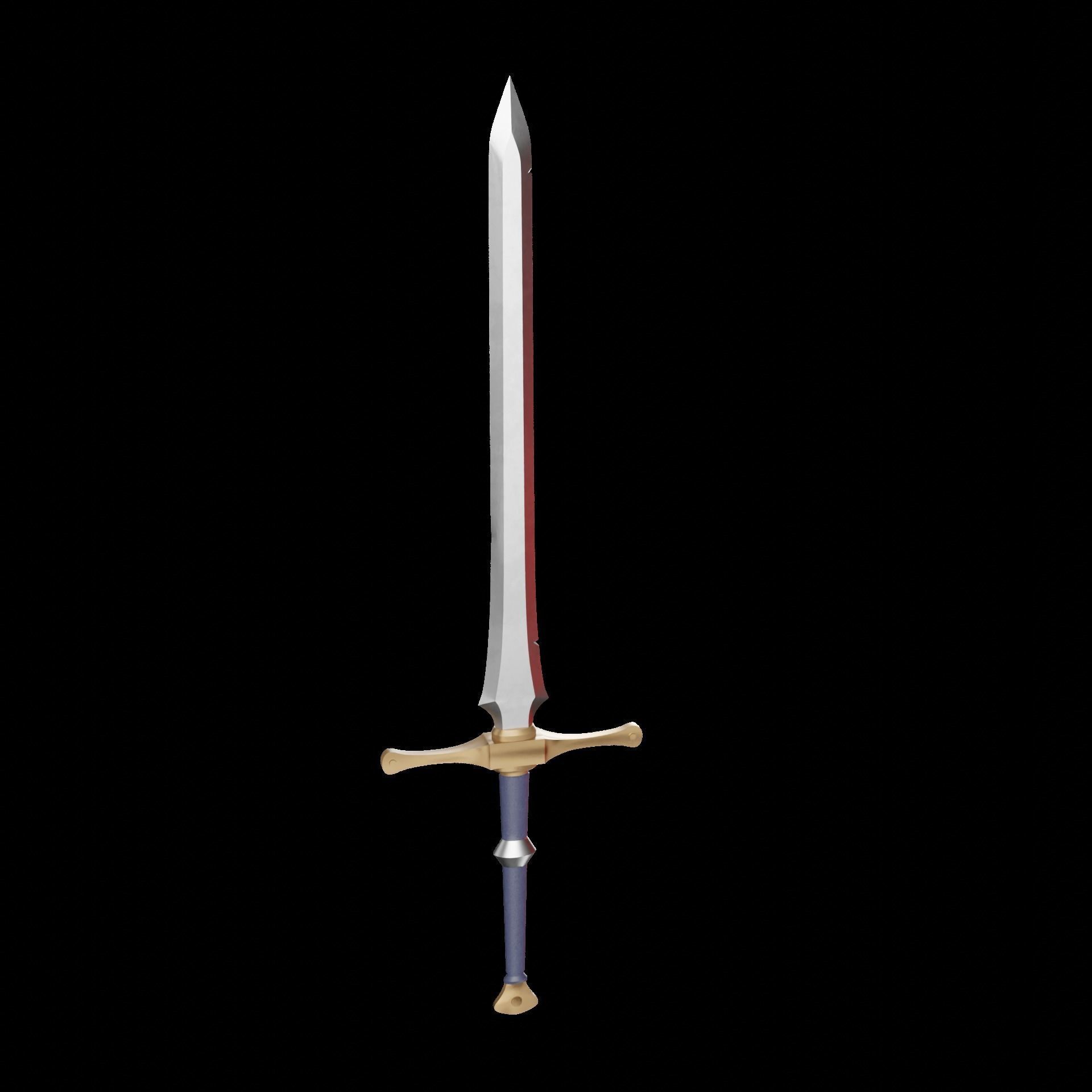 Soldiers Broadsword Zelda Tears of the Kingdom  3D print model_2