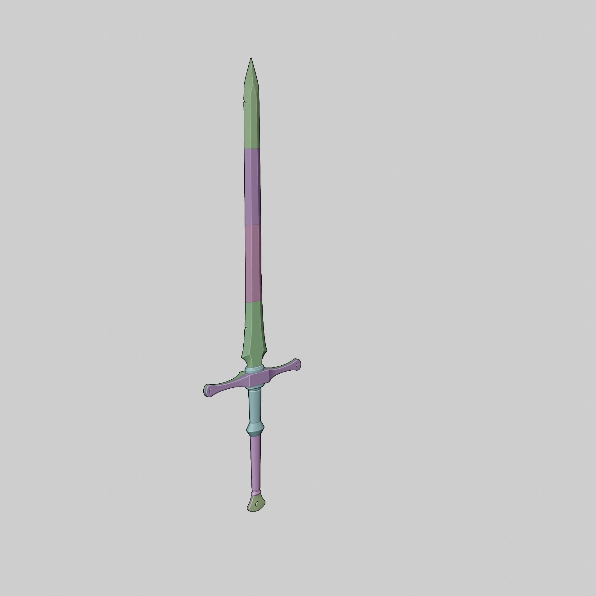 Soldiers Broadsword Zelda Tears of the Kingdom  3D print model_9