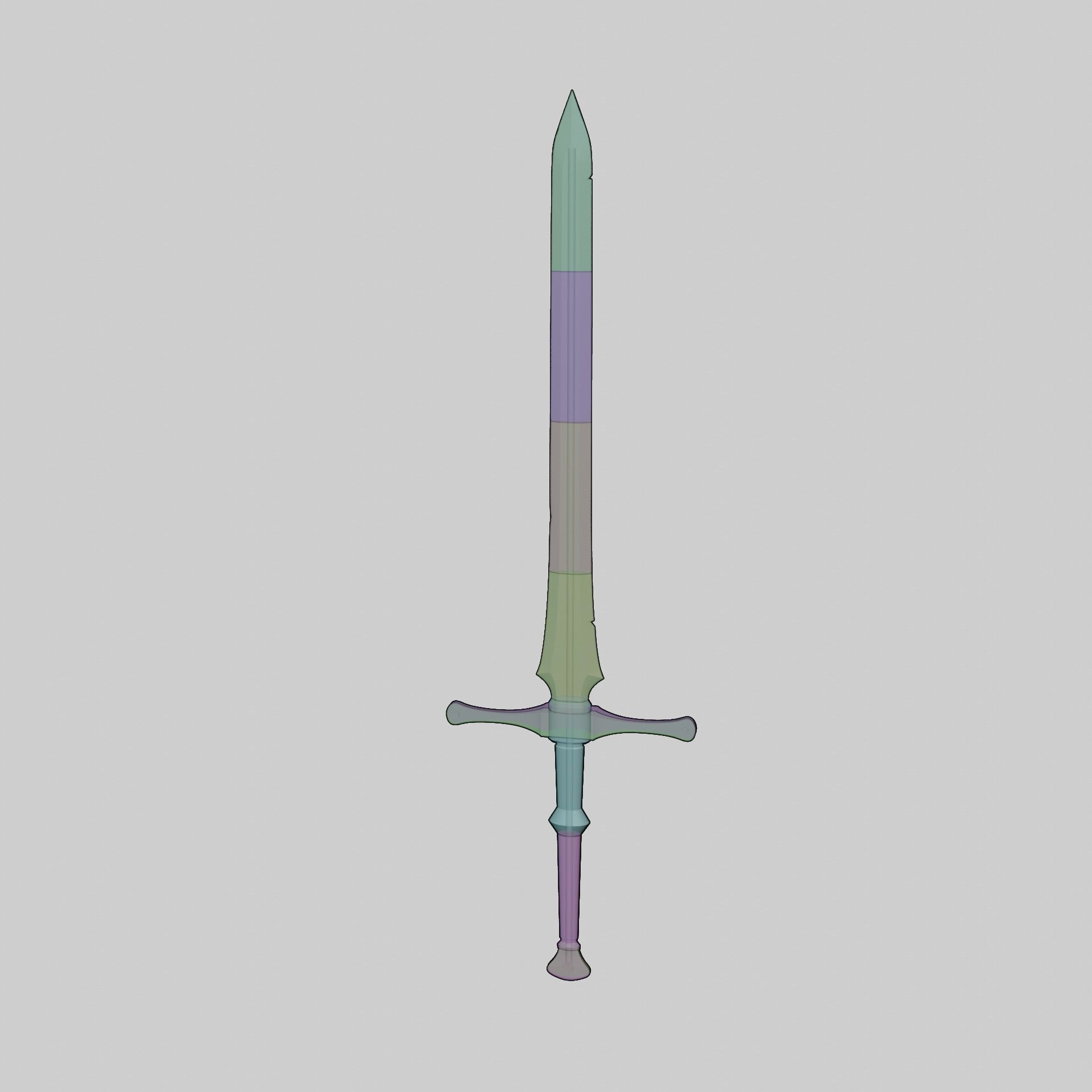 Soldiers Broadsword Zelda Tears of the Kingdom  3D print model_7