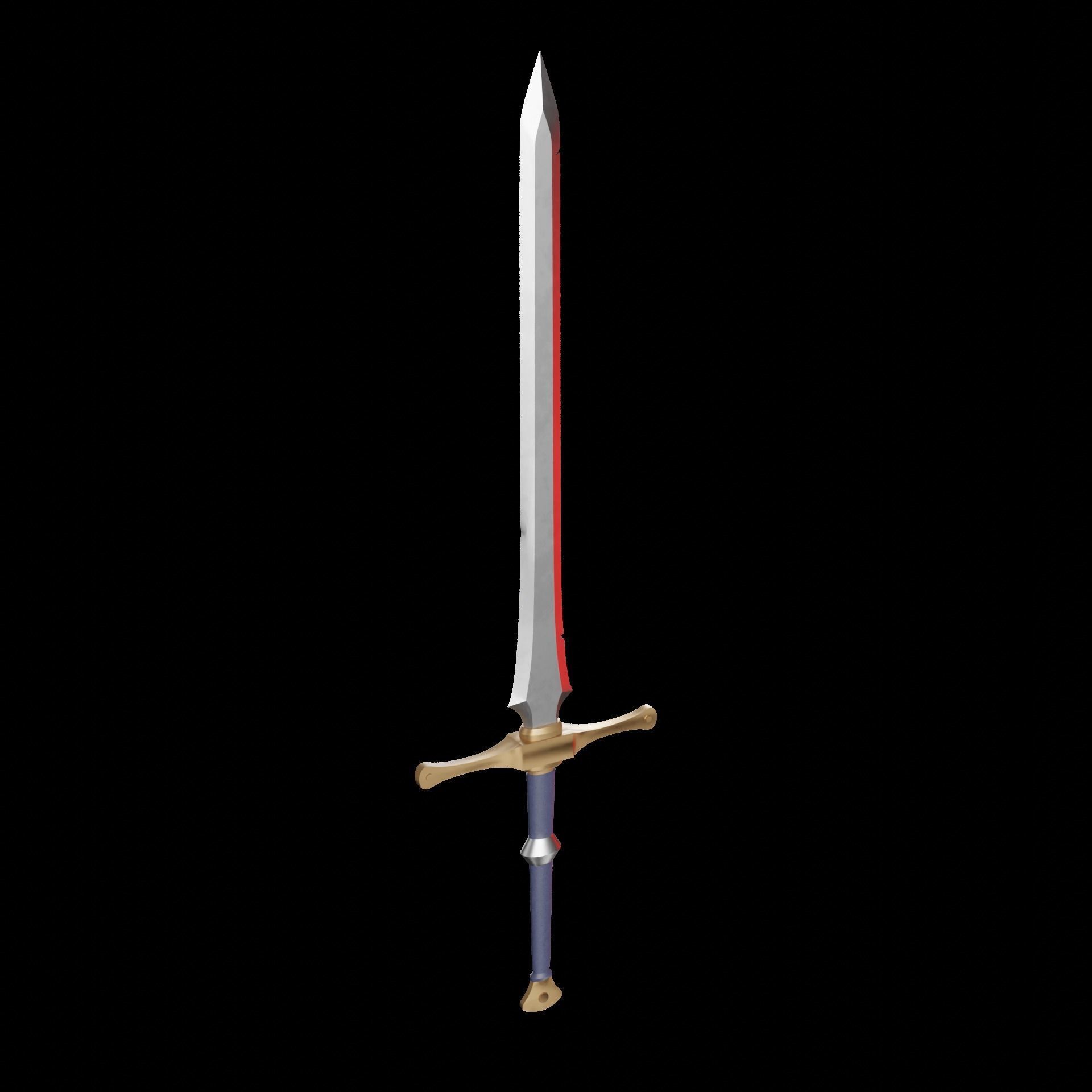 Soldiers Broadsword Zelda Tears of the Kingdom  3D print model_6