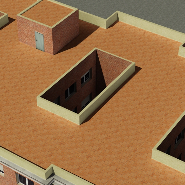 Building Collection 69-72 Low-poly 3D model_60