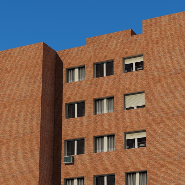 Building Collection 69-72 Low-poly 3D model_59