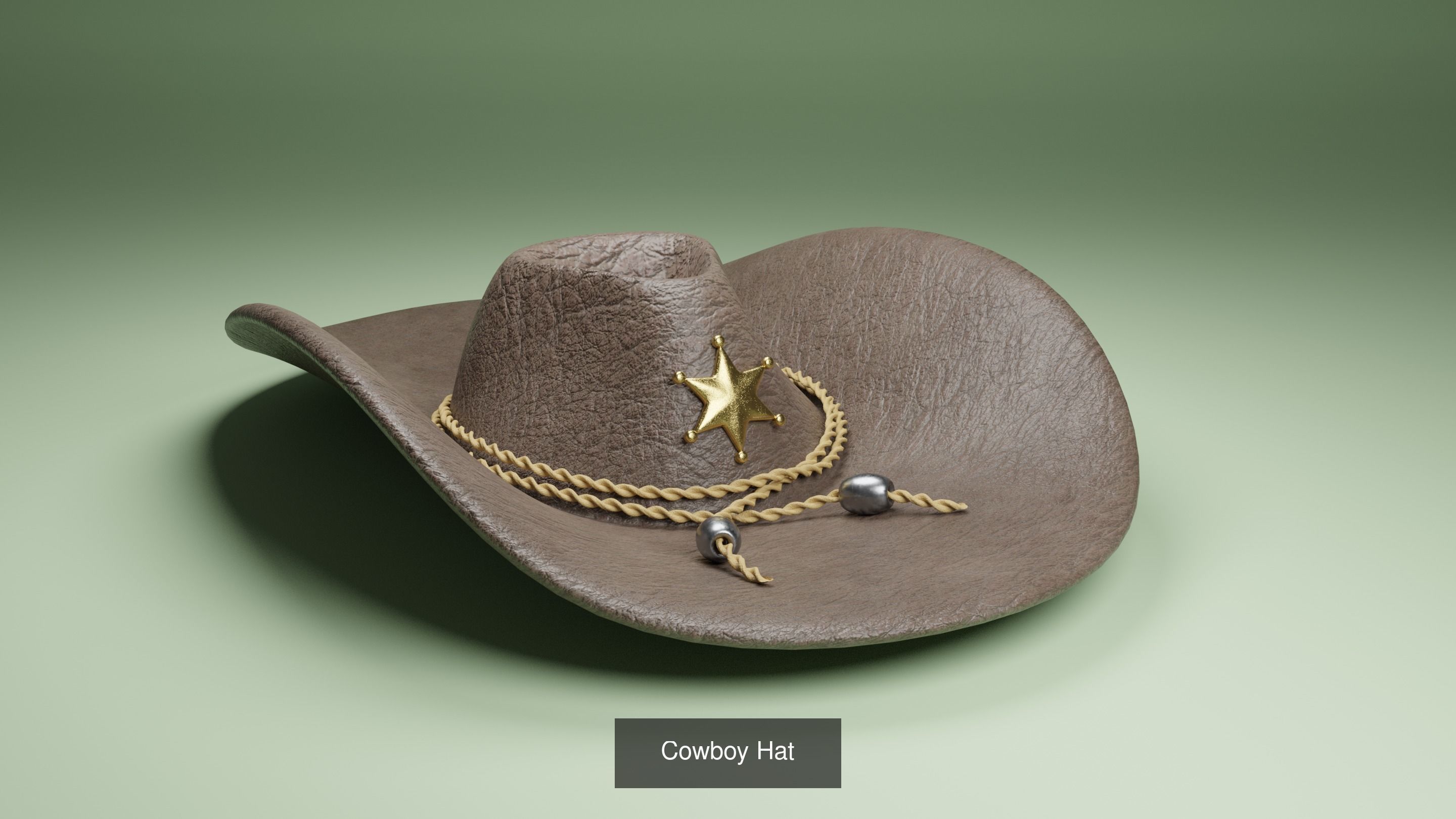 Cowboy Hats 3D Model Collection_3