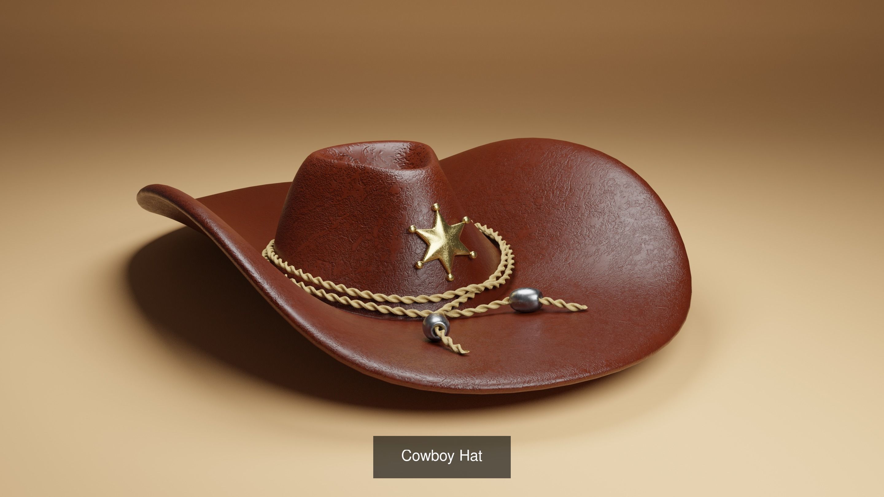 Cowboy Hats 3D Model Collection_1