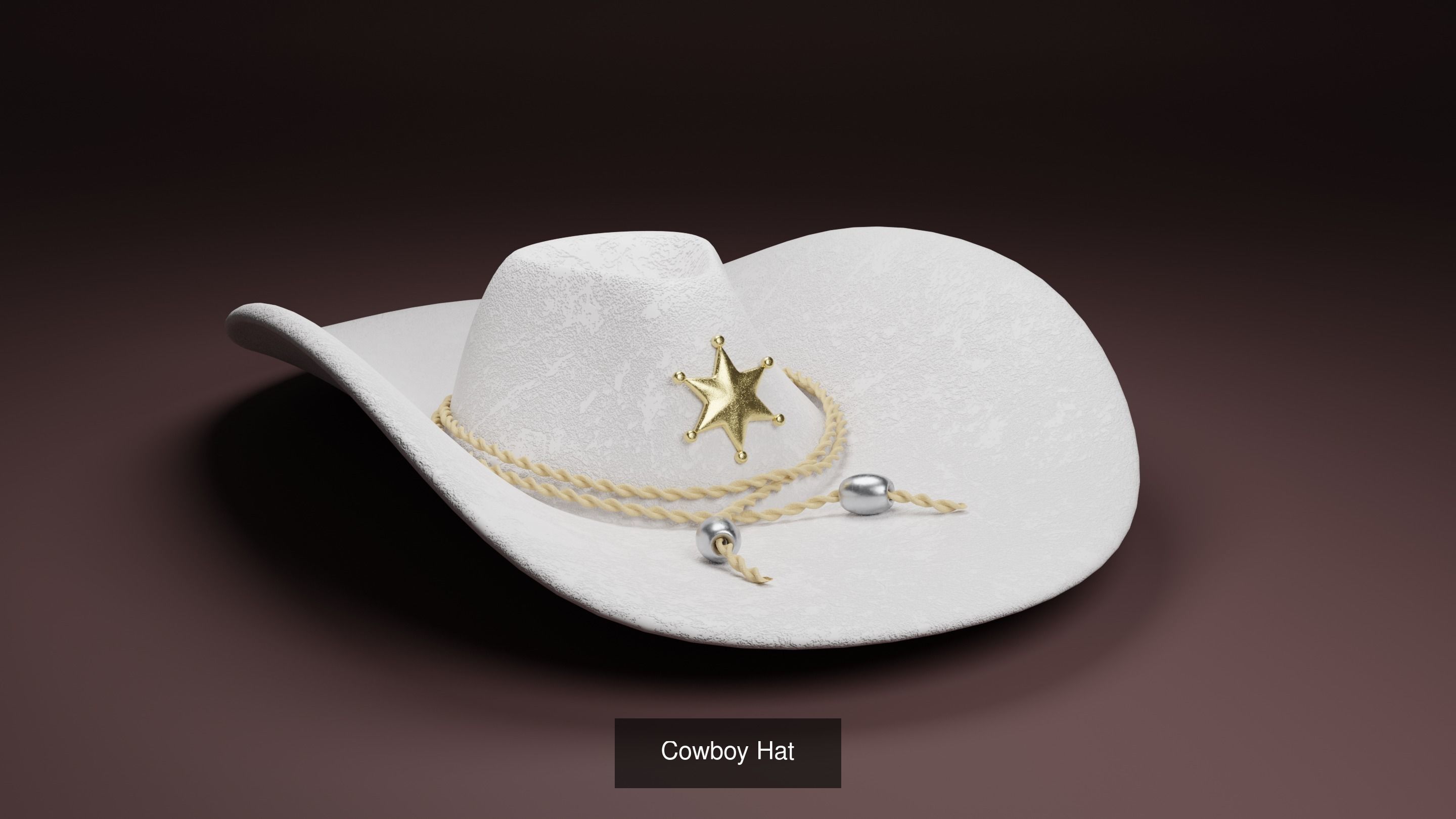 Cowboy Hats 3D Model Collection_6