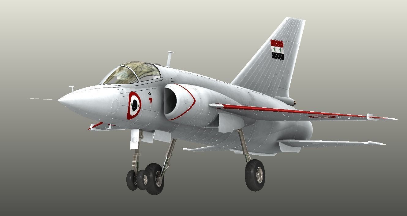 Helwan HA 300 3D model_8