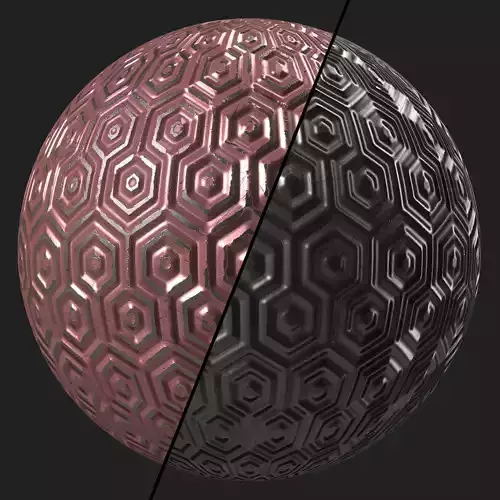 Metal Materials 49- Metal panels By Painting  Sbsar Pbr 4k 