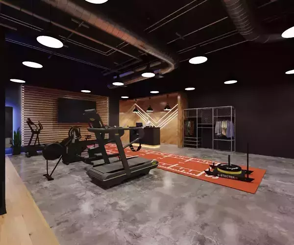 Modern gym design