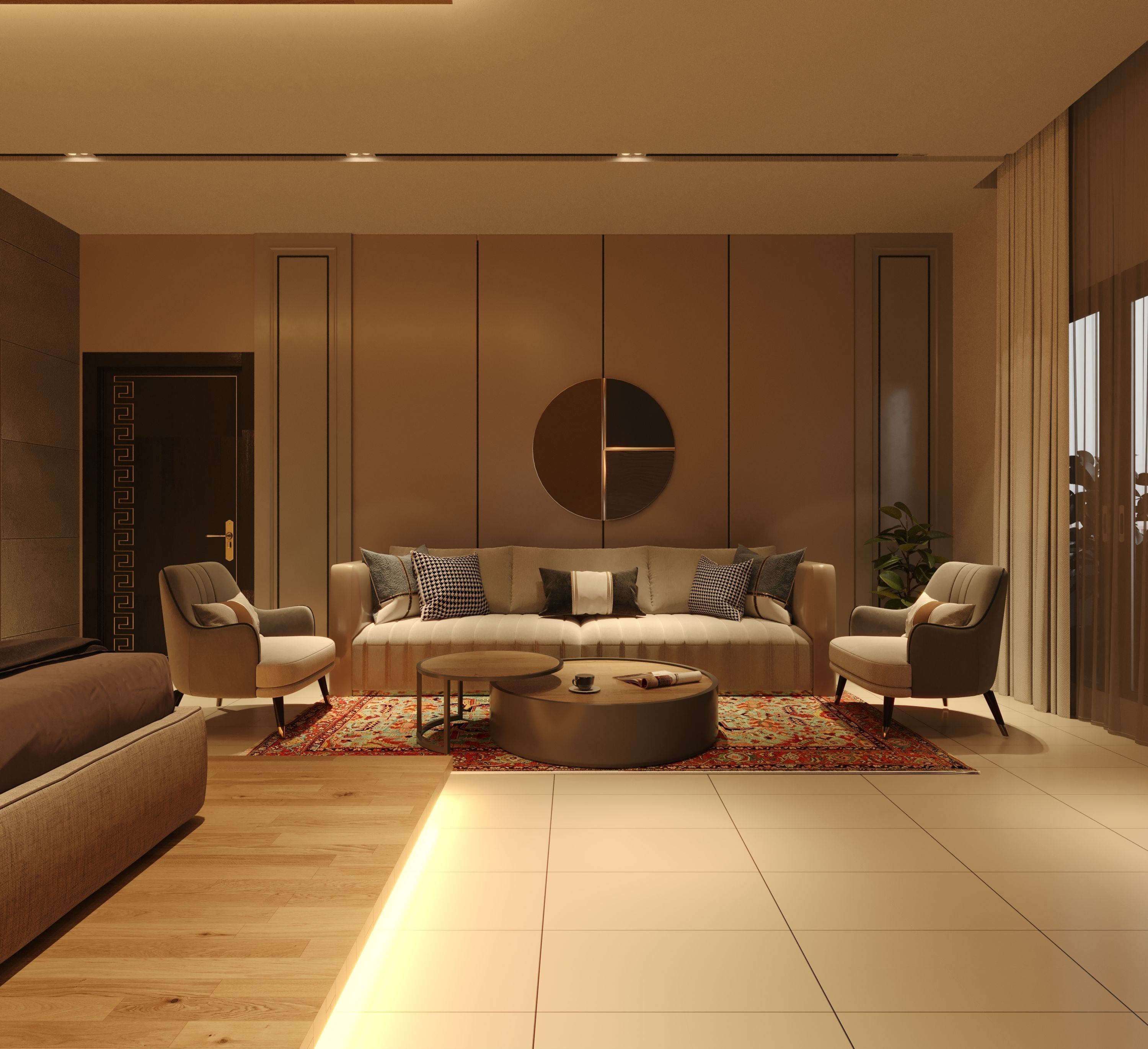 Master Bedroom Free 3D model_4