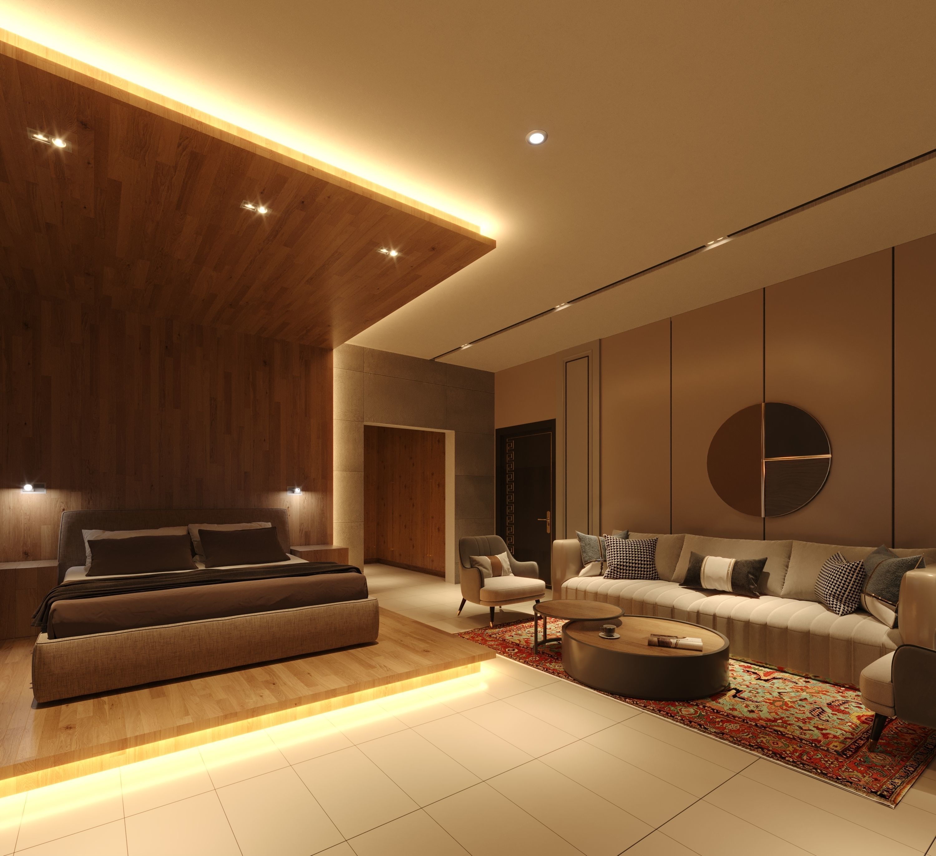 Master Bedroom Free 3D model_2