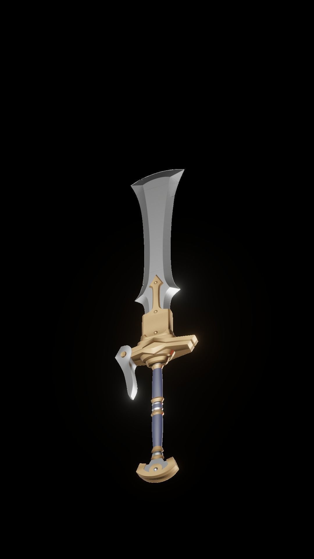 Knight Claymore Zelda Tears of the Kingdom 3D print model_3